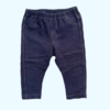 Pantalón símil jean con cintura elástica Mimo - 9-12M