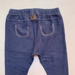 Pantalón símil jean con cintura elástica Mimo - 9-12M en internet