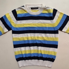 Sweater de hilo rayado Little Akiabara - 6A - comprar online