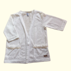 Saco de hilo de algodón blanco con bolsillos Advanced - 6A