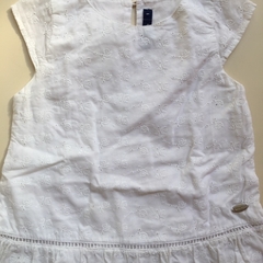 Vestido blanco con brodery Mimo - 1A - comprar online
