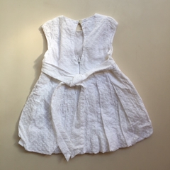 Vestido blanco de brodery Baby Cottons - 18M en internet