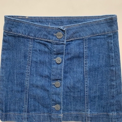 Pollera de jean con botones en el frente Cheeky - 8A - comprar online