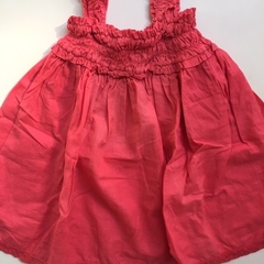 Conjunto camisola sin mangas con volados y elástico rojo con bombachudo Baby Cottons - 18M en internet
