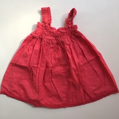 Conjunto camisola sin mangas con volados y elástico rojo con bombachudo Baby Cottons - 18M - Comunidad Vestireta