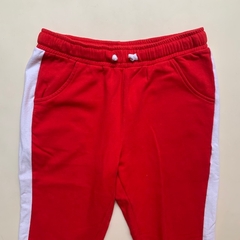Pantalón de algodón rojo con cintura elástica Como Quieres - 14A - comprar online