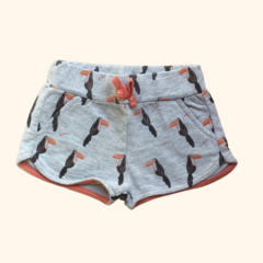 Short de algodón "tucanes" con cintura elastizada Zara - 6-9M