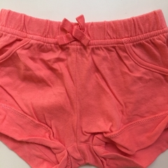 Short de algodón con cintura elastizada rosa Old Navy - 6-12M - comprar online