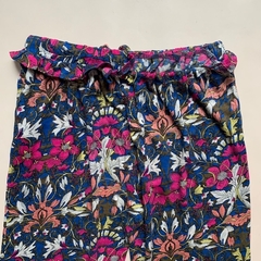 Pantalón floreado con cintura elástica Rapsodia - 8A - Comunidad Vestireta