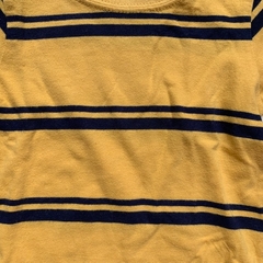 Remera manga larga rayada amarilla Tommy Hilfiger - 6-9M en internet