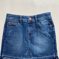Pollera de jean con cintura ajustable Rapsodia - 14A - comprar online