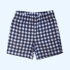 Short cuadrille azul con cintura elastica Carter's - 18M