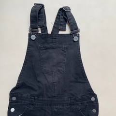 Jardinero de jean negro Cheeky - 12A - comprar online