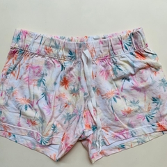 Short de algodón floreado con cintura elástica "Palmeras" Mimo - 14A - comprar online