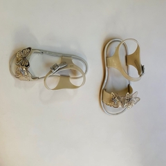 Sandalias de goma blancas "Mariposas" Mini Melissa - 26-27 (19cm) en internet