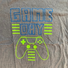 Remera manga corta de algodón gris "Game Day" Cat & Jack - 16A en internet