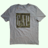 Remera manga corta de algodón gris "Gap" Gap *NUEVO* - XXL