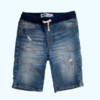 Bermuda de jean con cintura elástica de algodón Old Navy - 10-12A