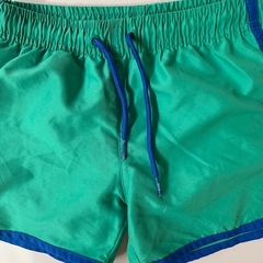 Traje de baño con cintura elástica verde y azul Cheeky - 6A - comprar online