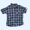 Camisa manga corta cuadrillé azul Volcom - 8A