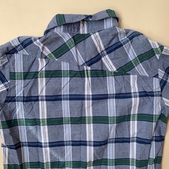 Camisa manga corta cuadrillé azul Volcom - 8A - Comunidad Vestireta