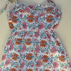 Vestido tipo solero sin mangas floreado con interior de algodón Rapsodia - 2A - comprar online