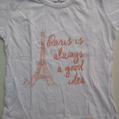 Remera manga larga de algodón rosa "Paris" WeakMeak - 2A en internet