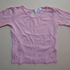 Remera manga larga de algodón rosa Baby Cottons - 3A - comprar online