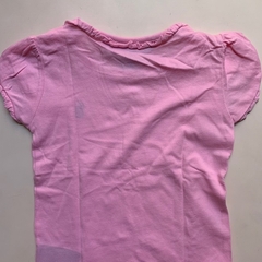 Remera de algodón manga corta rosa con volados Tommy Hilfiger *NUEVO* - 24M en internet