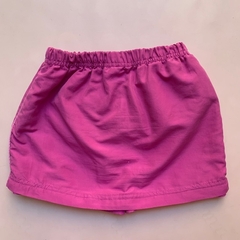 Pollera violeta con cintura elástica y short en el interior Nike *NUEVO* - 2A - Comunidad Vestireta