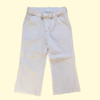 Pantalón con cintura elástica y moño blanco Gap - 3A