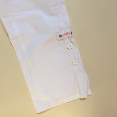 Pantalón con cintura elástica y moño blanco Gap - 3A - Comunidad Vestireta