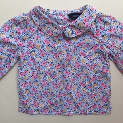 Camisola manga larga con cuello redondo floreada Ralph Lauren - 9M - comprar online