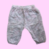 Pantalón de algodón con cintura elástica floreado Broer - 6-12M