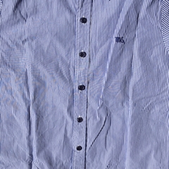 Camisa manga larga azul rayada Magdalena Esposito *NUEVO*- 8A - Comunidad Vestireta