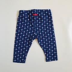 Pantalón de algodón estampado azul, rojo y blanco Mini Mimo - M - comprar online