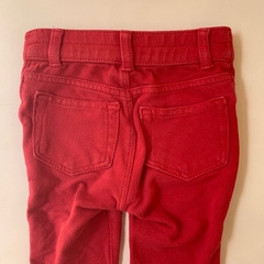 Pantalón con cintura elástica rojo Gap - 6-12M en internet