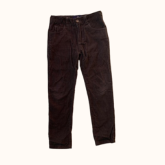 Pantalón de corderoy negro con cintura ajustable Baby Cottons - 6A