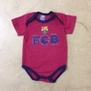 Body manga corta de algodón bordo FCB Barcelona - 6M