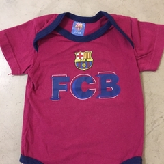 Body manga corta de algodón bordo FCB Barcelona - 6M - comprar online