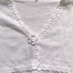 Saco de hilo de algodón blanco con "Flor" *NUEVO* - 4A en internet