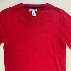 Sweater de hilo de algodón rojo Old Navy - 6-7A en internet