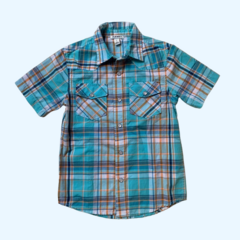 Camisa manga corta cuadrillé Old Navy - 6A