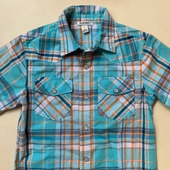 Camisa manga corta cuadrillé Old Navy - 6A - comprar online