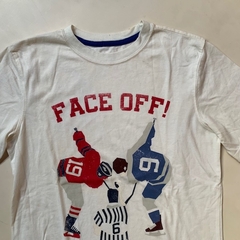 Remera manga corta de algodón "Face Off" Gap - 13A - comprar online