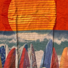 Remera manga corta de algodón naranja "Playa" Gap - 14A - Comunidad Vestireta