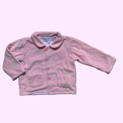 Saco rosa con interior de algodón blanco Baby Cottons *NUEVO* - 6M
