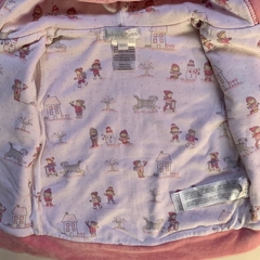 Campera rosa con detalles bordados e interior de algodón Baby Cottons - 6M - tienda online