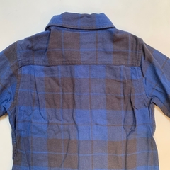 Imagen de Camisa manga larga cuadrillé azul Gap - 4A