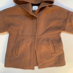 Tapado marrón con capucha Zara - 2-3A - comprar online